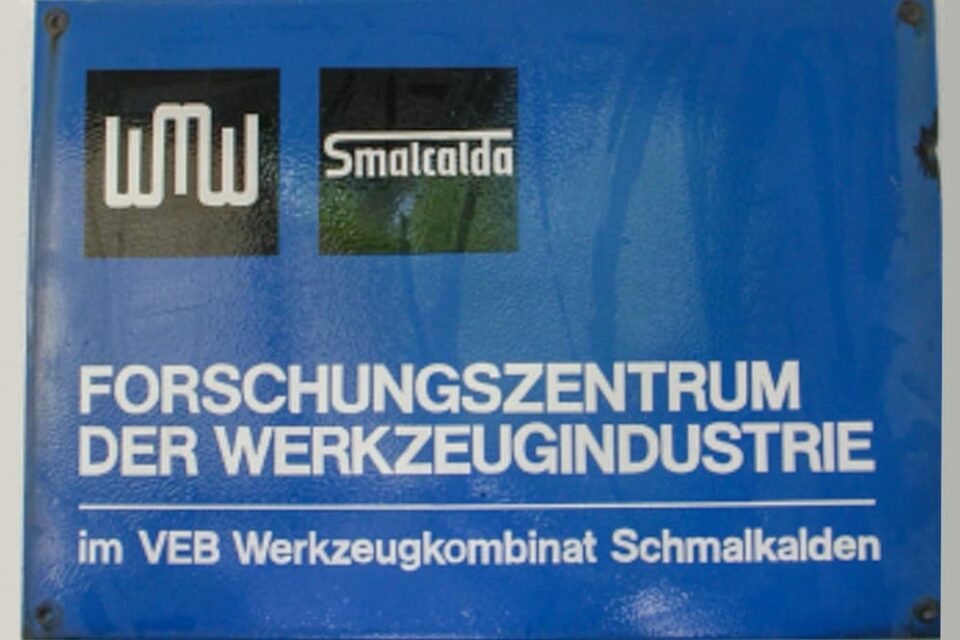1978 - 1980: Forschungszentrum der Werkzeugindustrie im VEB Werkzeugkombinat Schmalkalden